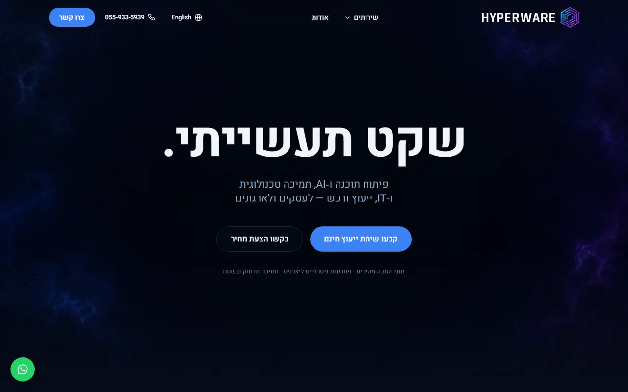 Hyperware · technology company for businesses — Full site
